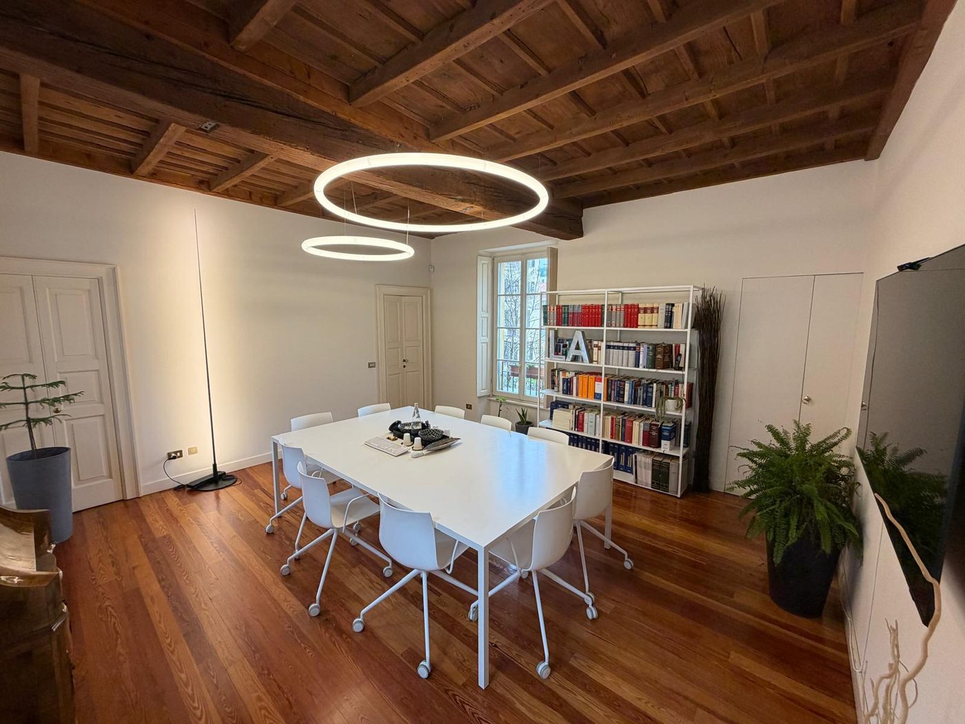 The meeting room at the firm's Milan office